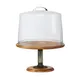 Cal-Mil 4310-7-99 Madera Cake Stand, 12-3/4" Dia. X 7"H, Rustic Pine 2 image