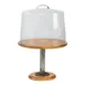 Cal-Mil 4310-9-99 Madera Cake Stand, 12-3/4" Dia. X 9"H, Rustic Pine 2 image