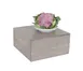 Cal-Mil 432-6-110 Aspen Riser, 12" X 12" X 6"H, Square, Gray-Washed Pine Wood 2 image
