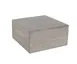 Cal-Mil 432-6-110 Aspen Riser, 12" X 12" X 6"H, Square, Gray-Washed Pine Wood 1 image