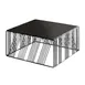 Cal-Mil 432-6-13 Portland Riser, 12"W X 12"D X 6", Square, Removable Bread Board Top 1 image