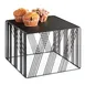Cal-Mil 432-9-13 Portland Riser, 12"W X 12"D X 9"H, Square, Removable Bread Board Top 1 image