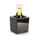 Cal-Mil 475-6-15 Ice Housing, 6" W x 7" D x 7" H White Melamine with Removable Polycarbonate Pan 1 image