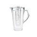 Cal-Mil 682-ICE Pitcher, 2 Liter Capacity (67.6 Oz.), 9" Dia. X 10"H, With Ice Chamber 1 image