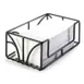 Cal-Mil 808-13 Paper Towel Holder, Tabletop, 10"W X 6"D X 4"H, Black Powder Coated Wire 1 image