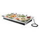 Cal-Mil 987-12 Ice Display Tray – 48" W x 24" D x 5.5" H Acrylic with PETG Ice Pan, Drain Hose, LED 1 image
