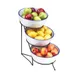 Cal-Mil C1222-10 Bowl Rack, 10"W X 18"D X 18"H, 3-Tier, Accommodates (3) 10" Bowls 2 image