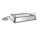 Cal-Mil IP101-220 Ice Display Pedestal, 27"W x 19"D x 10"H Black ABS, LED, Drainage, 400 lb, 220V 1 image