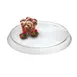 Cal‑Mil P306 - 12" Diameter Round Bakery Cake Tray, 1" Height, Clear Acrylic, BPA-Free Display Tray 1 image