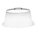 Cal-Mil P313 Pie Cover – 12" Diameter x 4" Height, Clear Acrylic BPA‑Free Plastic, Flat Top Design 1 image