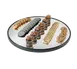 Cal-Mil RR240 - 24" Round Mirror Tray, 24" Diameter X 1" Height, Glass With Black Acrylic Trim 1 image