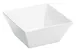 Cal-Mil SR262 - Sierra Bowl, 4 qt. capacity, 10L x 10W x 5H, Melamine, White 1 image