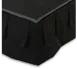 Forbes Industries 4163-8 Stage Platform Skirt, Box Pleat, 8'L, up to 31"H, Flame Retardant Fabric 1 image