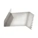 Globe PANINI-SCRAPER 4-3/4" Metal Scraper with Grooved Pattern 2 image