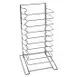 American Metalcraft 19033 Pizza Pan Rack - 10 Shelf Steel, 5-15 Pans 16-23" x 2-1/4" Deep, 27.5" High 1 image