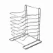 American Metalcraft 19107 Pizza Pan Rack - 7 Shelf Stainless Steel, Holds 5-15 Pans, 12x10x15 in 1 image