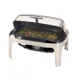 American Metalcraft ADAGIORT26 Adagio Chafer, 9‑qt Rect Roll‑Top 90°/180°, Food/Water Pans, 18/10 SS 1 image