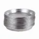 American Metalcraft ADEP12 Pizza Pan, 12"/11-1/4" ID, 1" Deep, Nesting, Solid 18‑Gauge Aluminum 1 image