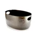 American Metalcraft ATHB10 10qt Tub, 15" L x 10-3/4" W x 7-1/4" H, Hammered Black Aluminum 1 image