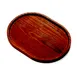 American Metalcraft AWB12 Oval Serving Board, 12" L x 9" W x 3/4" H, Ash Wood Tray, Hand Wash Only, Wooden Platter 1 image