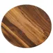 American Metalcraft AWM14 Serving Board – 13.5" Diameter x 1-1/8" Melamine, Acacia Pattern, Naturals™, No Handle 1 image