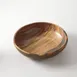 American Metalcraft AWMB12 Wood Bowl - 12.75" Dia, 3.4" H, 137 oz (4 qt) Capacity, Round Melamine with Acacia Wood 1 image
