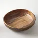 American Metalcraft AWMB14 Wood Bowl - 14.75" Diameter, 3.5" H, 235 oz (7 qt) Melamine, Acacia, 14" Size 1 image
