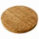 American Metalcraft B14 Board – 14" Diameter Round Bamboo Wood Tray, 1.5" H, No Handle, Dinnerware Display 1 image