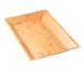 American Metalcraft BAM1812 - Rectangular Bamboo Serving Tray 18" L x 12" W x 2" H Natural Finish 1 image
