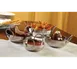 American Metalcraft BD65, 32 oz (1 qt) Stainless Steel Bowl, 6‑5/8″ x 3‑1/4″ H, 7‑3/4″ Handles 2 image