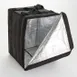American Metalcraft BLBAG26 Pizza Delivery Bag Black Nylon 19x19x27in PVC Foam 10Box Capacity Straps 1 image