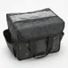 American Metalcraft BLSB1512 Delivery Bag - 15" L x 9" W x 12" H Nylon Black Comp 2 Pockets 9 Holes 1 image