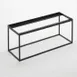 American Metalcraft BRR6 Twilight Riser, 15" L x 5.5" W x 6" H Rectangular Black Metal Stand, Fits BR15 GJ40 MSJ5 1 image