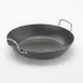 American Metalcraft BSPP11 Paella Pan, 82‑Oz 12.25″ Round Black Steel, Induction Ready 1 image