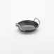 American Metalcraft BSPP4 Paella Pan, 8 Oz (0.23 L) 6" Diameter Round Black Steel, Induction Ready 1 image