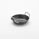 American Metalcraft BSPP5 Paella Pan, 13‑Oz 6.75″ Diameter Round Black Steel, Induction Ready 1 image