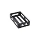 American Metalcraft BTH1 Rectangular Stainless Steel Serving Crate, Black, 9-1/4" Length 1 image