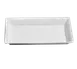 American Metalcraft CER21 White Ceramic Platter, 21" x 12-3/4" x 3-1/4" Dishwasher‑Safe, Fits IS12‑14 1 image