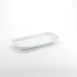 American Metalcraft CPL14CL Plastic Serving Platter, 14.25" L x 7-3/8" W x 1-3/8" H, White Melamine, BPA‑Free, NSF 1 image