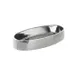 American Metalcraft DWBHV16 - 4-Quart (128 oz) Hammered Double-Wall Oval Serving Bowl 1 image