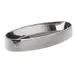 American Metalcraft DWBHV22 - 6-Quart Hammered Double-Wall Oval Serving Bowl, 216 oz Capacity 1 image