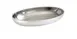 American Metalcraft DWHVSEA14 Hammered Double Wall Oval Seafood Tray, 14" Length, Stainless Steel 1 image