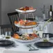 American Metalcraft DWSSEA10 Double Wall Stainless Steel 10" Square Seafood Tray, Insulated Serving Tray 2 image