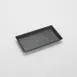 American Metalcraft FSMEL19 - Rectangular Melamine Tray, 14x7-1/2x1-1/2 in, Faux Slate Black Finish 1 image