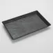 American Metalcraft FSMEL23 - Serving Tray, 18" L x 8-1/4" W x 2" H, Break‑Resistant Melamine Black 1 image