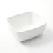 American Metalcraft GGW76 Rectangular Melamine Plastic Bowl, 46 oz (1 Quart) Capacity, 7" L x 6-3/8" W x 3" H, White 1 image