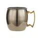 American Metalcraft GM16P Moscow Mule Mug 16 oz 3‑1/4" Dia × 3‑7/8" H Steel Brass Gold Satin 1 image