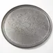 American Metalcraft GTP18 Serving Tray, 18" Dia x 3/8" H, 6mm Thick Metal, Onyx Galvanized 1 image