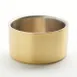 American Metalcraft GW4 Double‑Wall Bowl – 4‑3/4" Dia x 2‑1/2" H, 1‑Quart (17 oz), Steel Gold 1 image