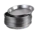 American Metalcraft HADEP15 Pizza Pan, 15" Top ID, 14¼" Bottom ID, 1" Deep, Tapered, 14G Aluminum 1 image